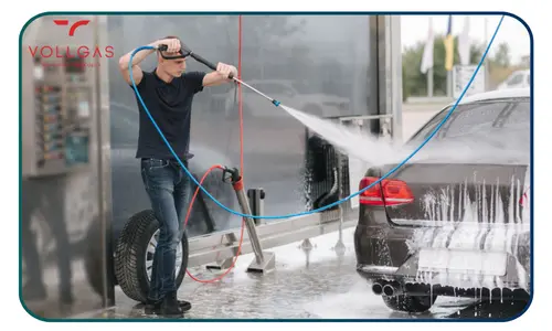 die händische Autowäsche umweltfreundlicher als Maschinenwäschen